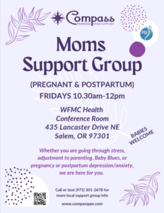 Moms Support Group Pregnant Postpartum Wfmc Health Salem Oregon