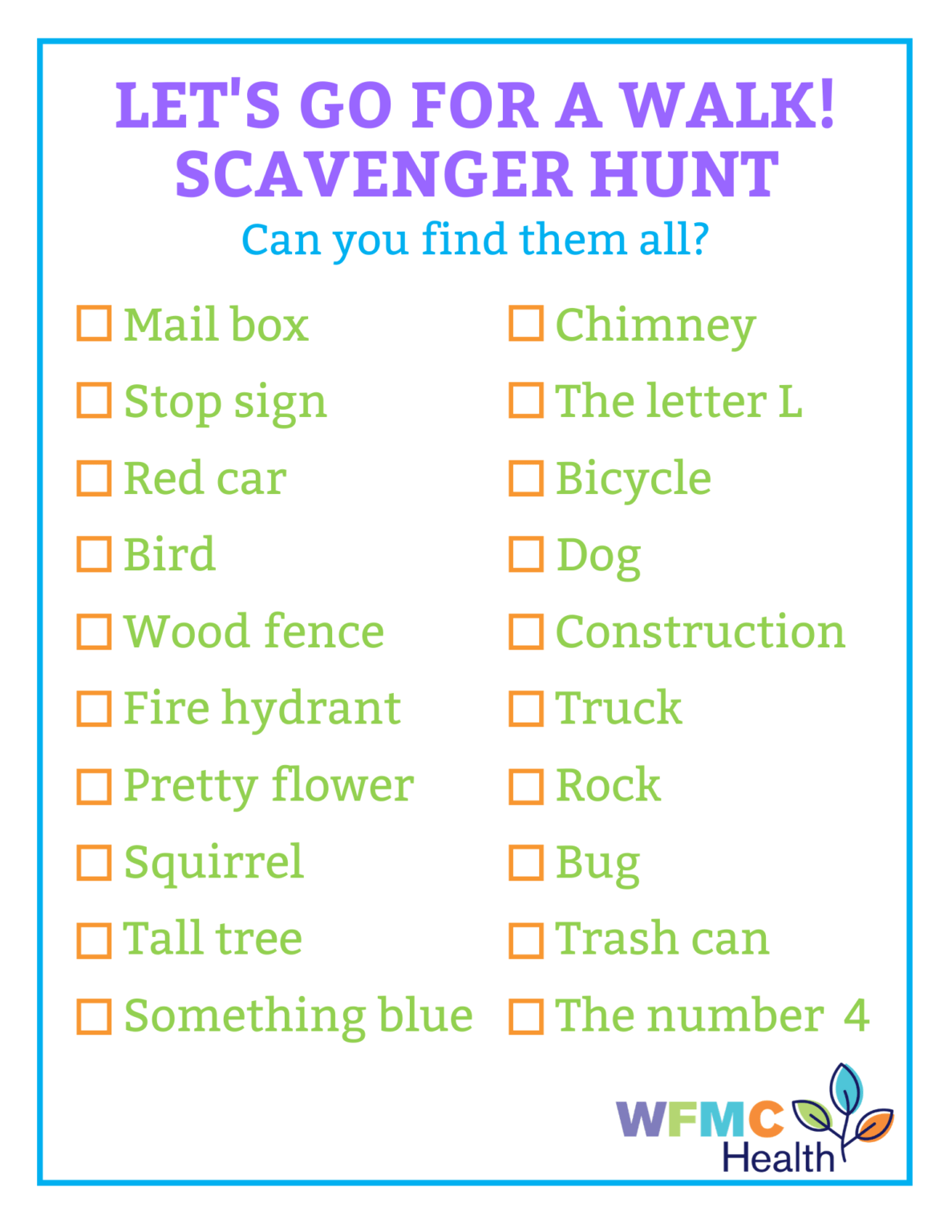 neighborhood-walk-scavenger-hunt-checklist