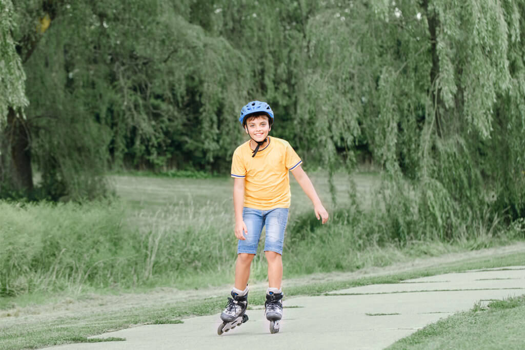 Children Wearing Helmets WFMC