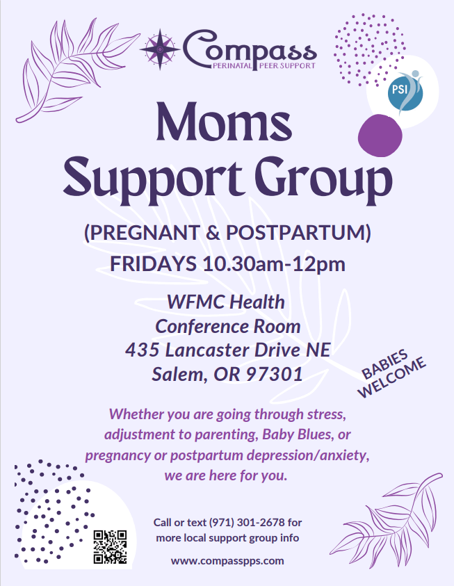 Moms Postpartum Support Group WFMC