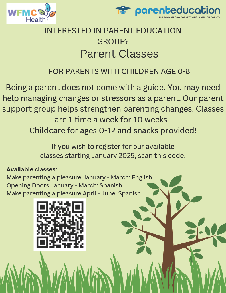 Parenting Classes WFMC Health English