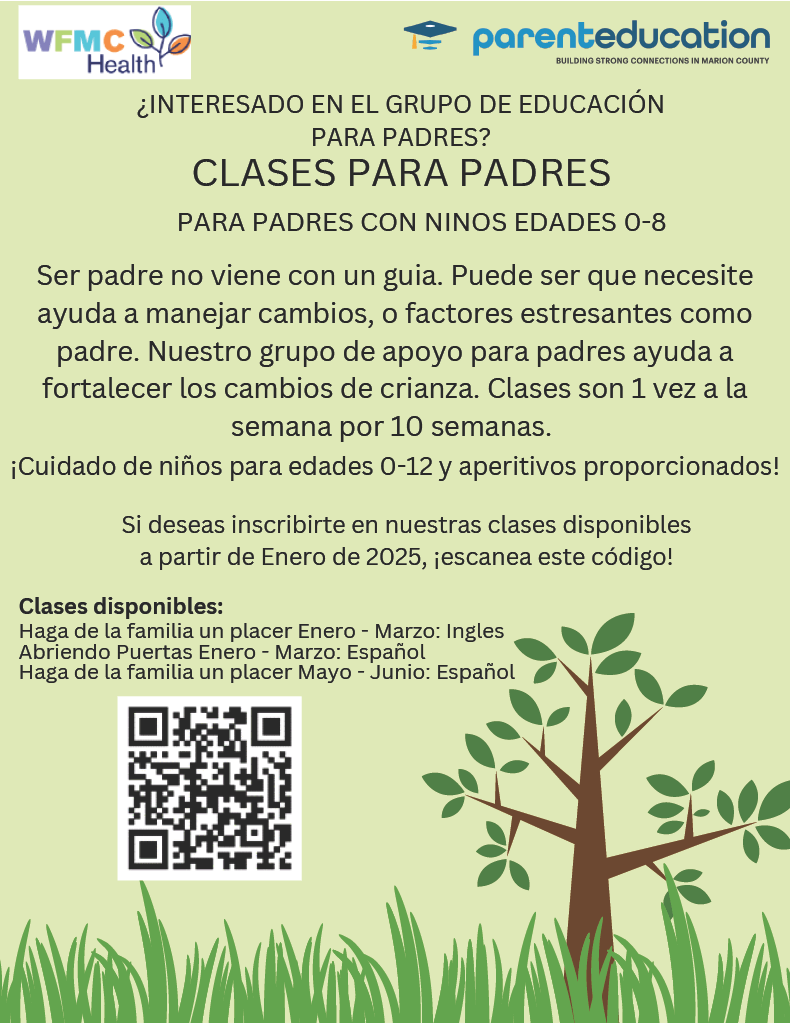 Parenting Classes WFMC Health Spanish